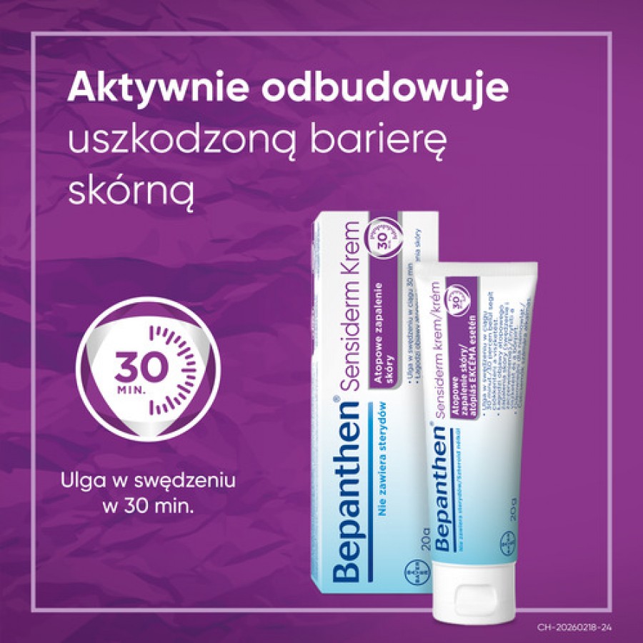 Zdjęcie produktu - 5 Bepanthen Sensiderm Krem, 20 g