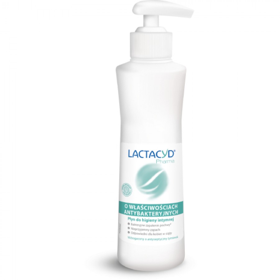 Miniaturka artykułu - #0 Lactacyd Pharma Płyn do higieny intymnej o właściwościach antybakteryjnych, 250 ml