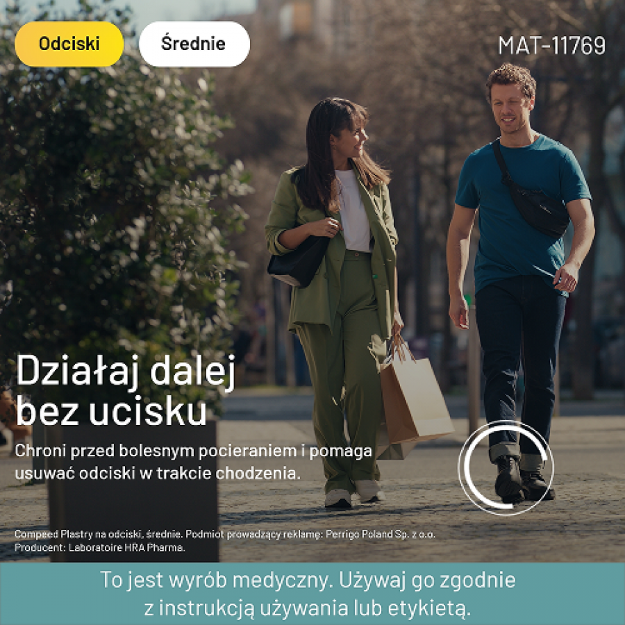 Miniaturka artykułu - #0 Compeed Plastry na odciski na palce średnie, 10 szt.