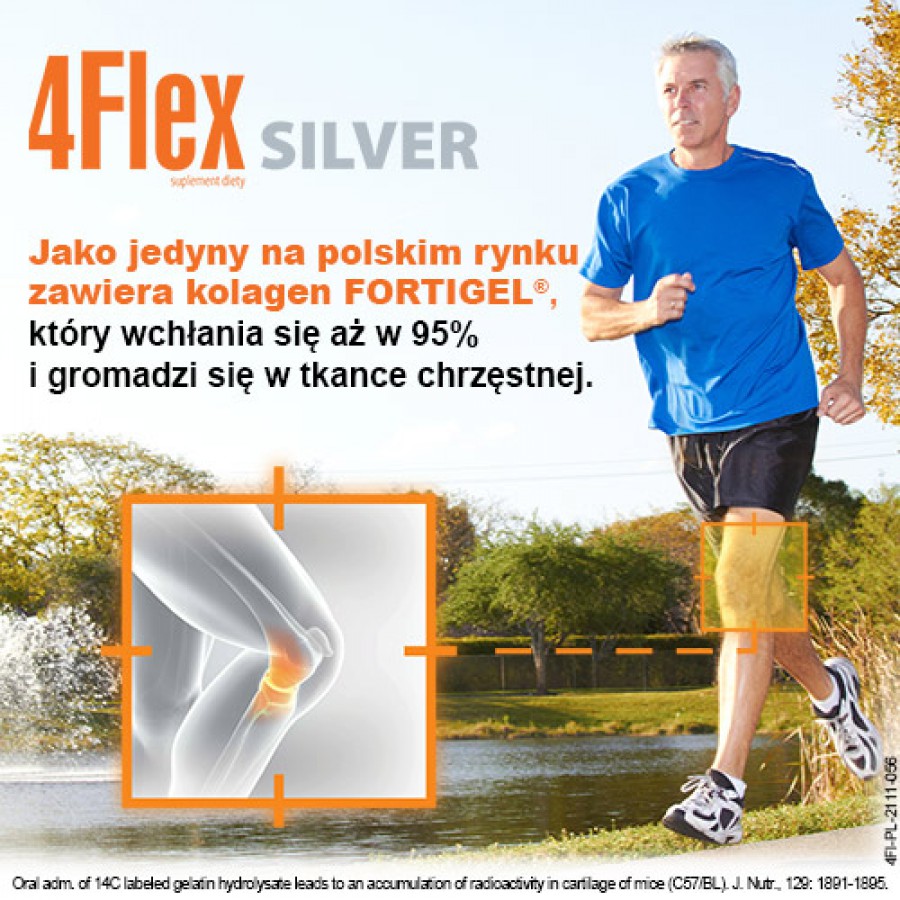 Zdjęcie produktu - 2 4FLEX Silver - 30 saszetek