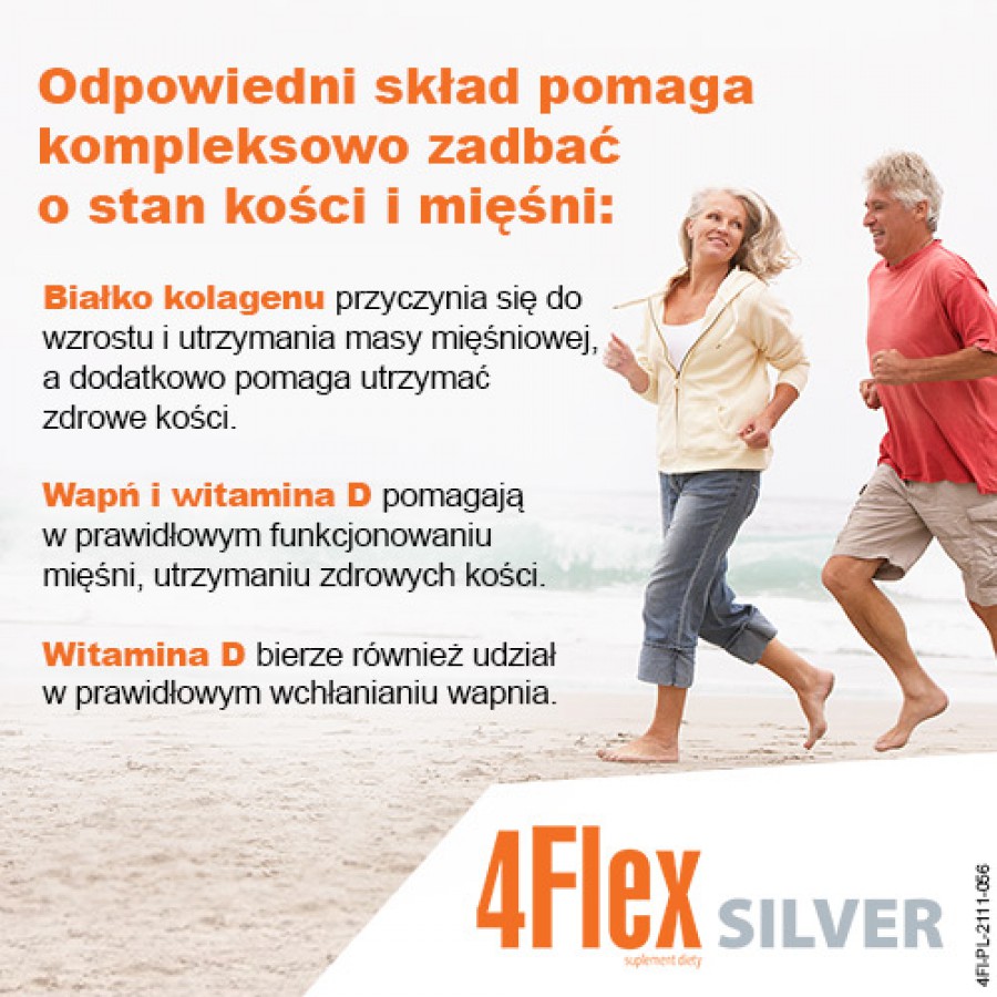 Zdjęcie produktu - 4 4FLEX Silver - 30 saszetek