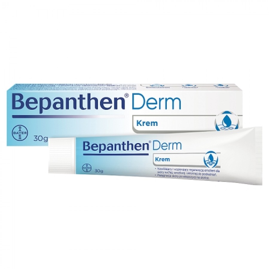 Miniaturka artykułu - #0 BEPANTHEN DERM Krem - 30 g