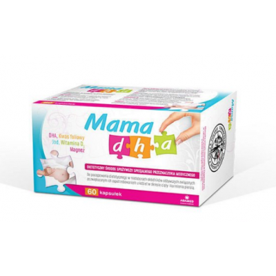Miniaturka artykułu - #0 Mamadha 500 mg, 60 kapsułek 