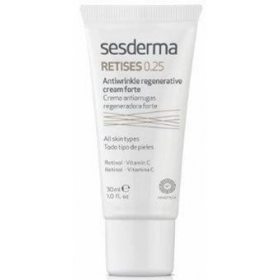 Miniaturka artykułu - #0 SESDERMA RETISES 0,25% Krem regeneracyjny na noc - 30 ml
