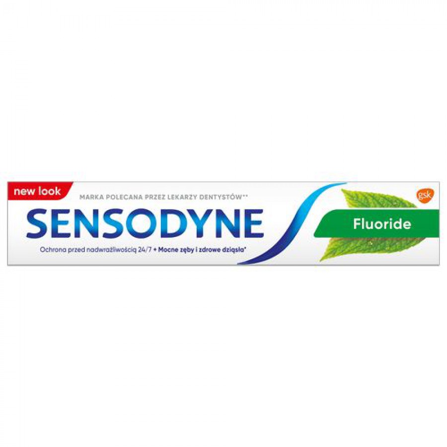 Zdjęcie produktu - 2 SENSODYNE FLUORIDE Past do zęb&oacute;w - 75 ml 