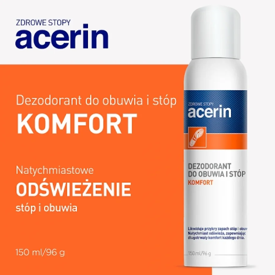 #0 – ACERIN KOMFORT Dezodorant do obuwia i st&oacute;p - 150 ml