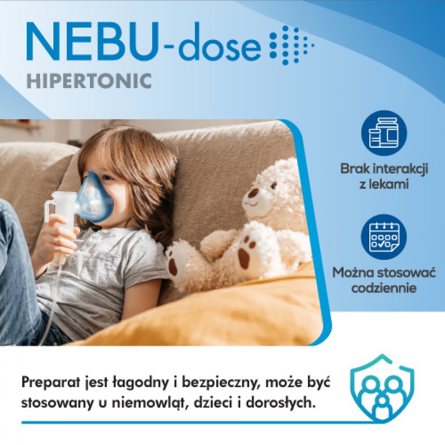 Miniaturka artykułu - #1 Nebu-Dose Roztw&oacute;r hipertoniczny do inhalacji - 30 ampułek 