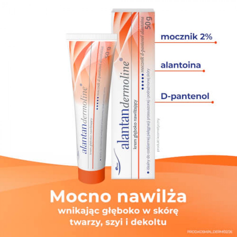 Miniaturka artykułu - #0 Alantandermoline Krem głęboko nawilżający, 50g