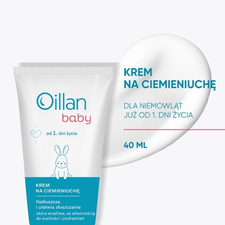 Miniaturka artykułu - #0 OILLAN BABY Krem na ciemieniuchę - 40ml
