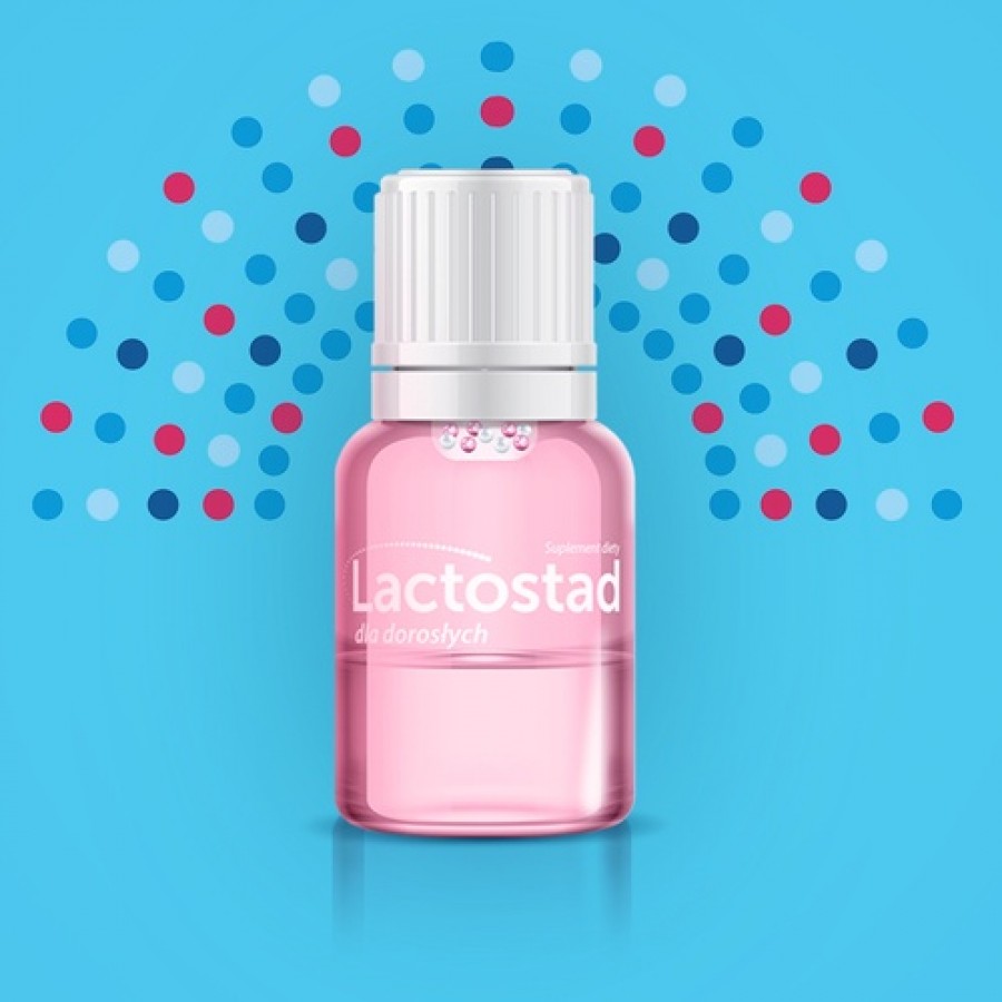 Zdjęcie produktu - 2 Lactostad dla dorosłych, 7 ampułek x 7 ml