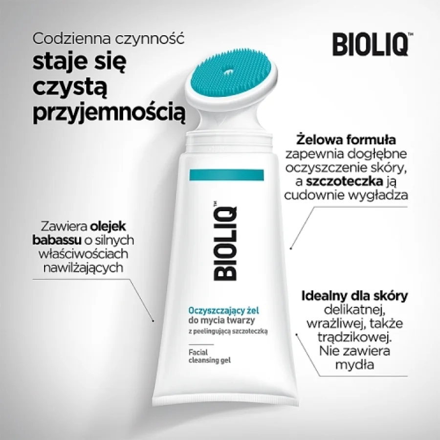#0 – BIOLIQ CLEAN Żel oczyszczający do mycia twarzy, 125 ml