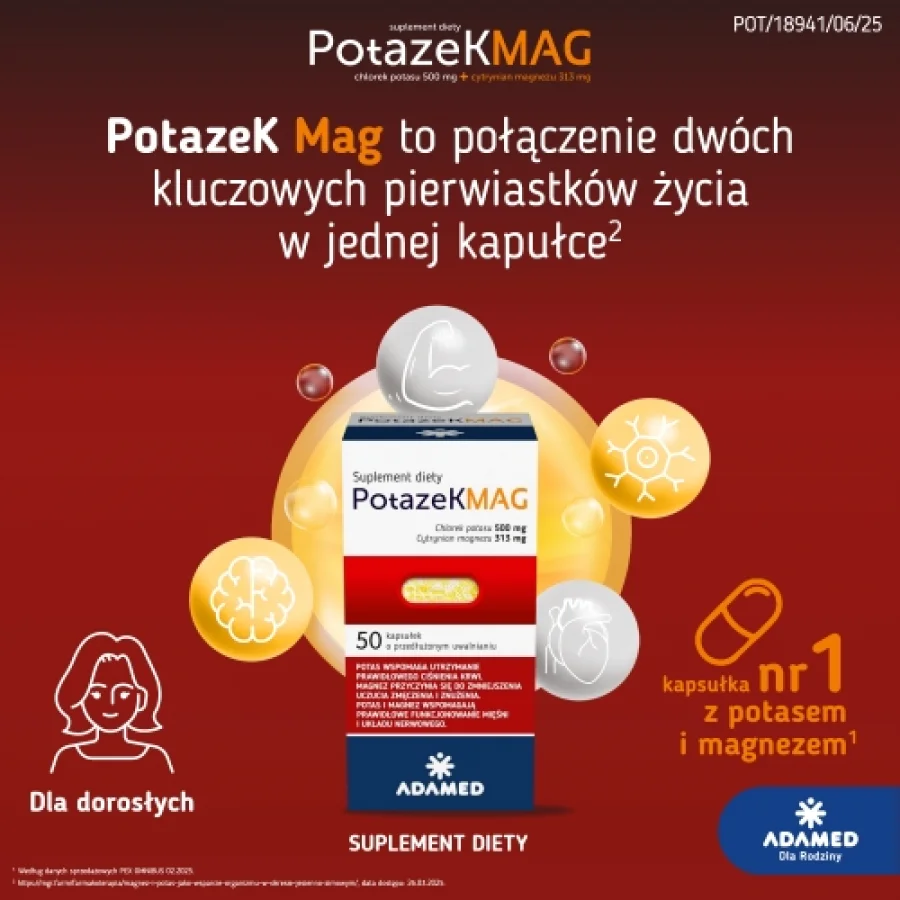 #1 – Potazek MAG, 50 kapsułek