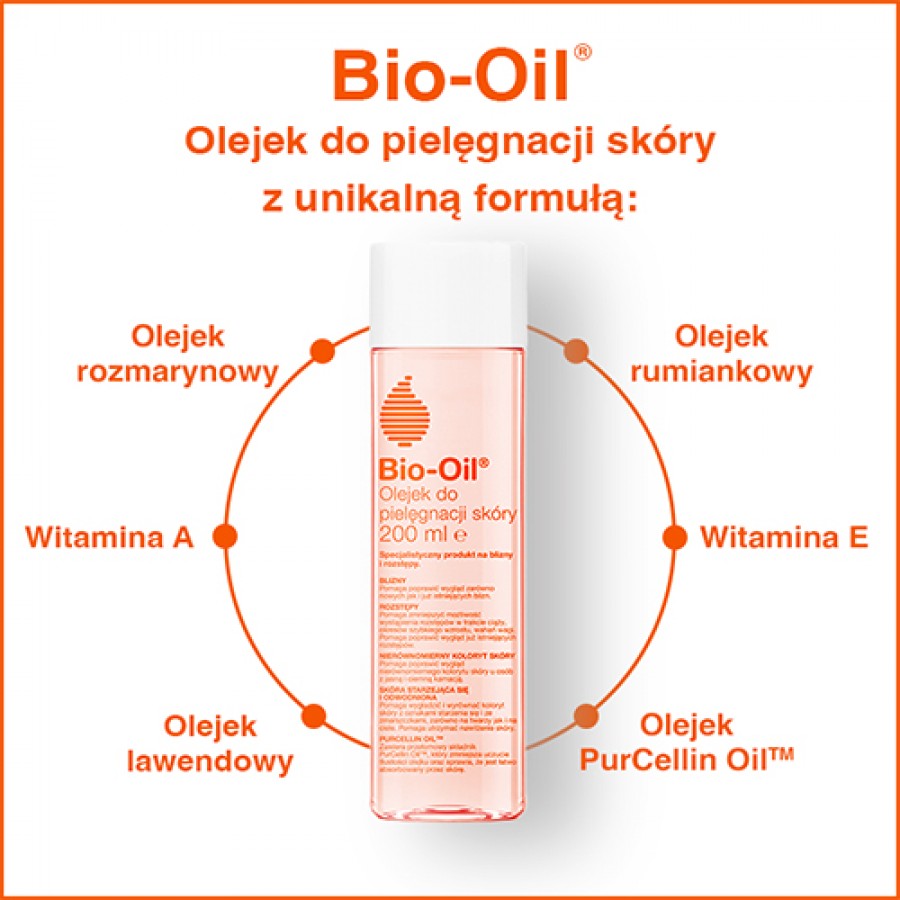 Zdjęcie produktu - 2 BIO-OIL Specjalistyczny olejek na blizny i rozstępy, 200ml