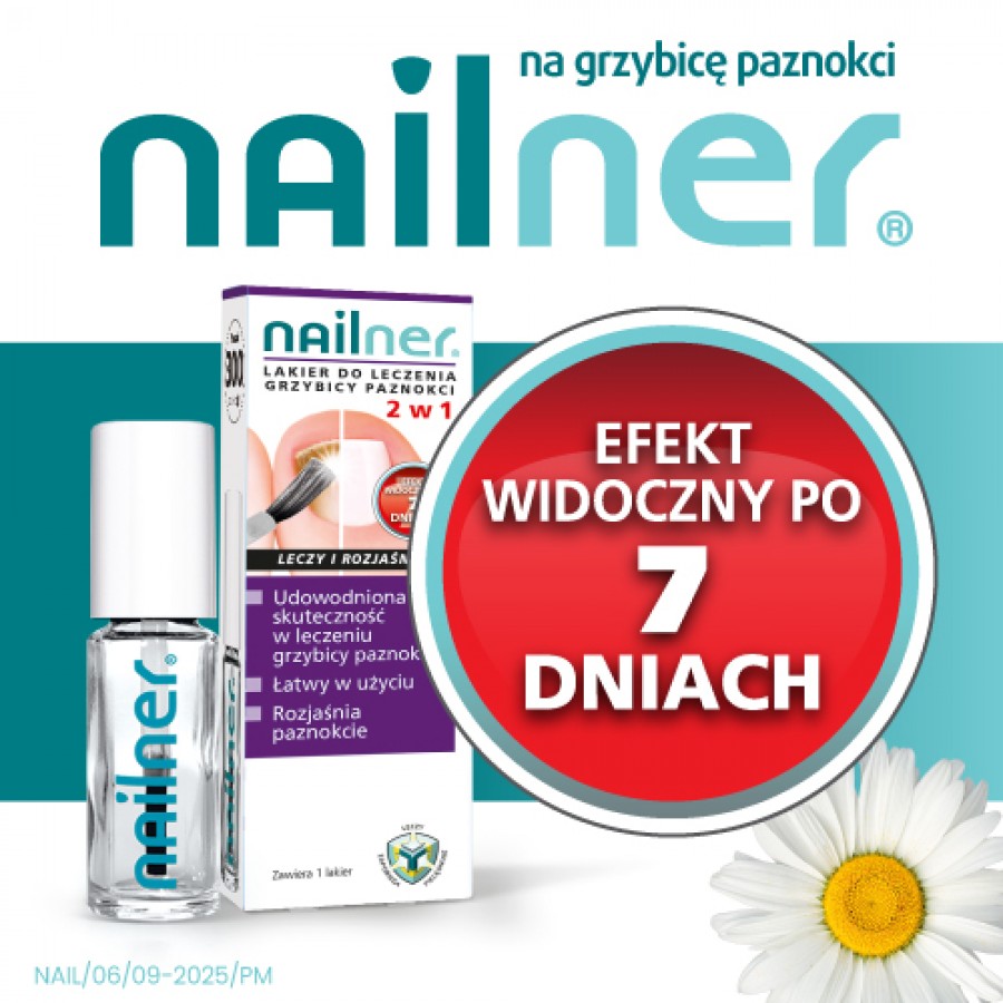 Miniaturka artykułu - #1 Nailner lakier 2 w 1, 5ml