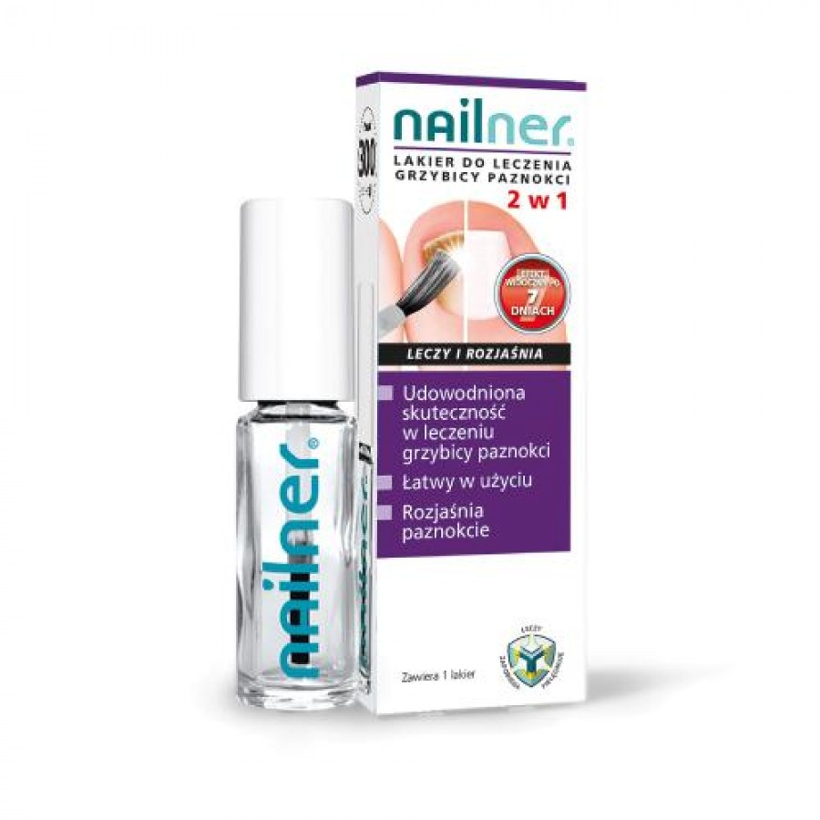 Zdjęcie produktu - 5 Nailner lakier 2 w 1, 5ml