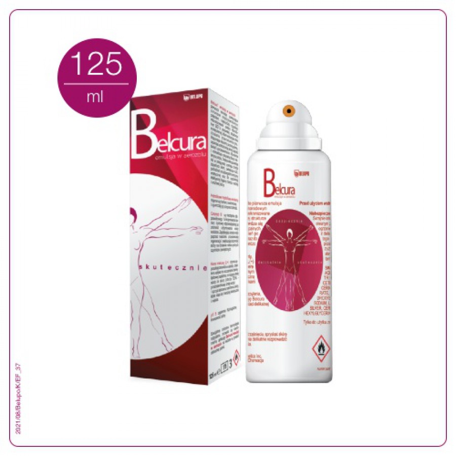 Miniaturka artykułu - #0 BELCURA Emulsja w sprayu do ciała - 125ml