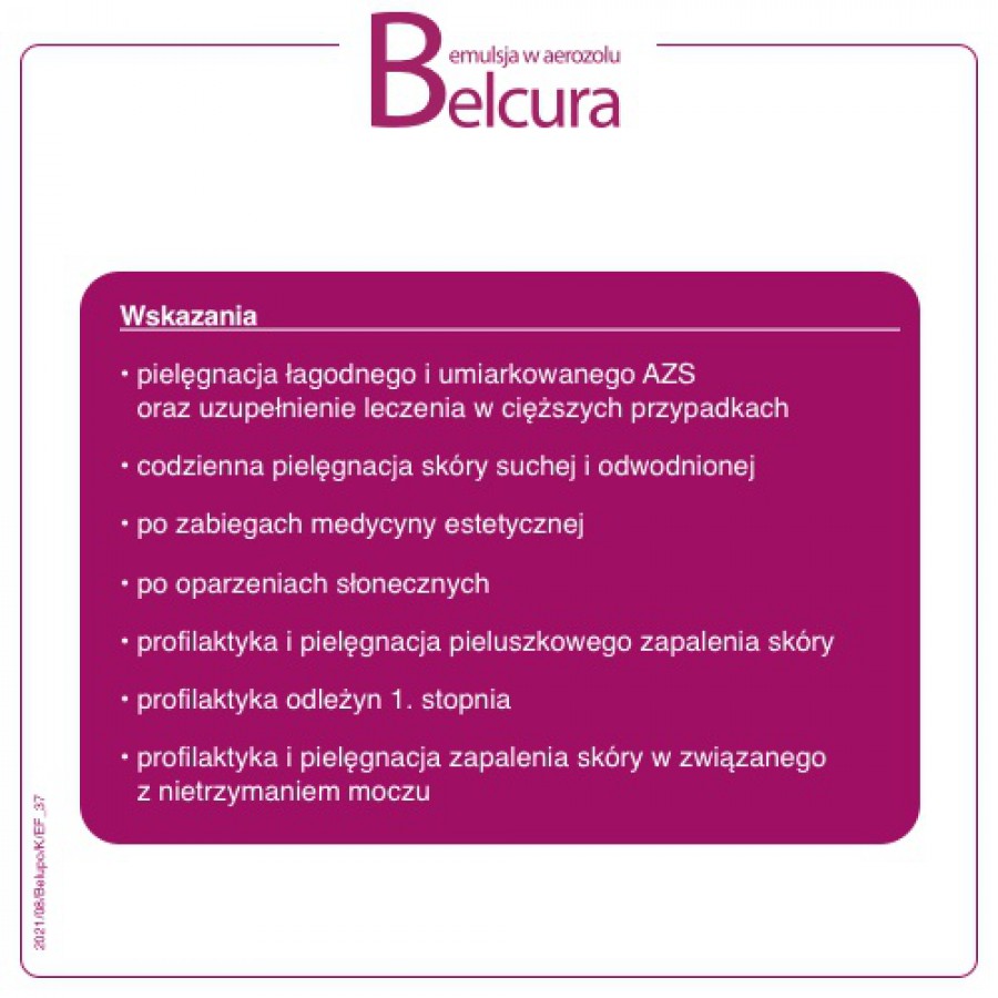 Zdjęcie produktu - 2 BELCURA Emulsja w sprayu do ciała - 125ml