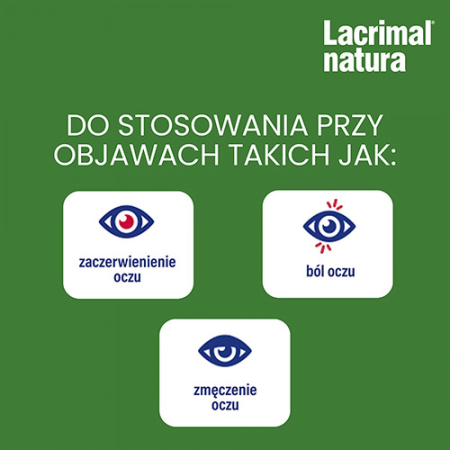 Miniaturka artykułu - #1 Lacrimal natura krople do oczu - 10 ml