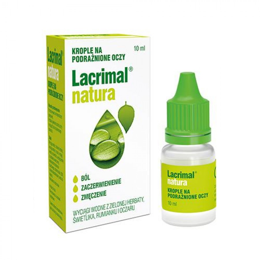 Zdjęcie produktu - 4 Lacrimal natura krople do oczu - 10 ml