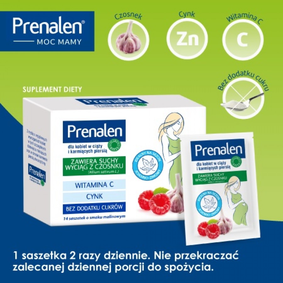Zdjęcie produktu - 2 Prenalen - 14 saszetek 