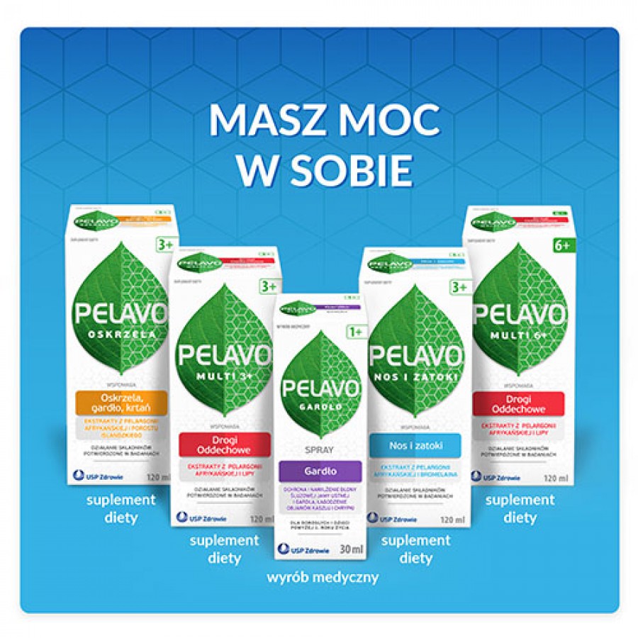 Zdjęcie produktu - 4 Pelavo Nos i Zatoki 3+ Syrop, 120 ml - suplement diety z czarnym bzem
