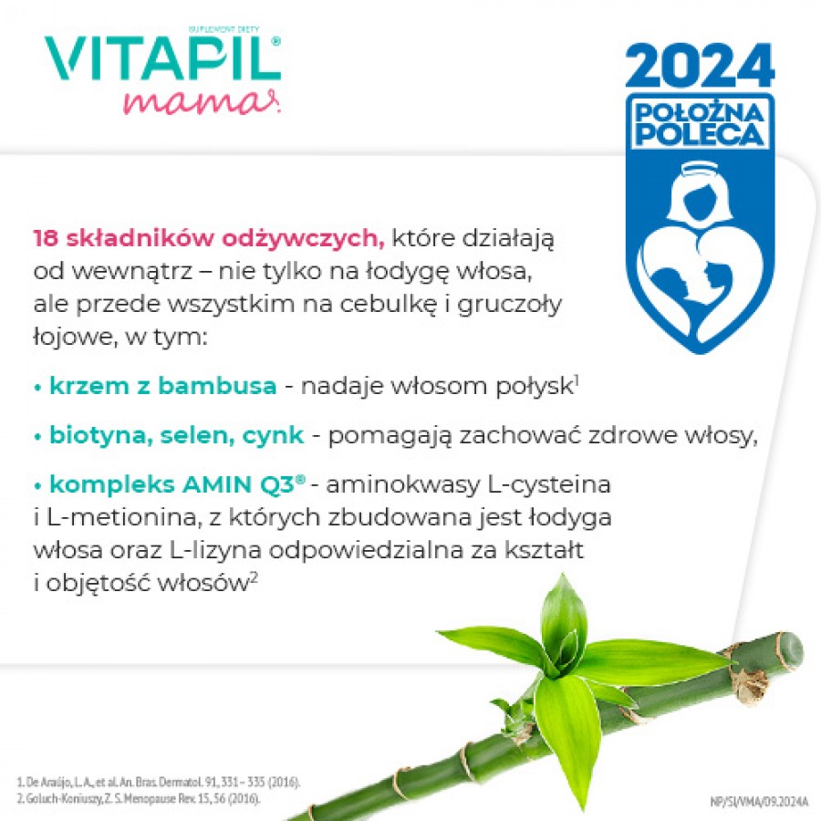 Zdjęcie produktu - 2 VITAPIL MAMA, 60 tabletek