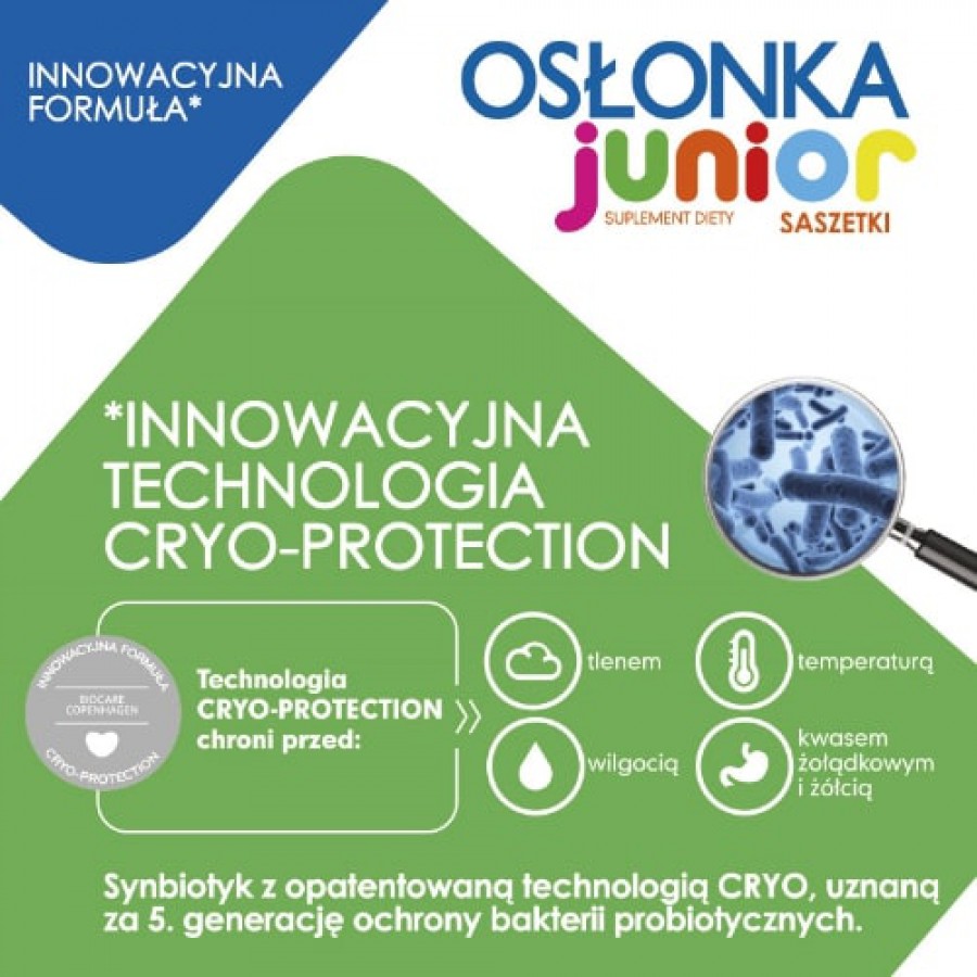Zdjęcie produktu - 2 Osłonka Junior - 10 saszetek 