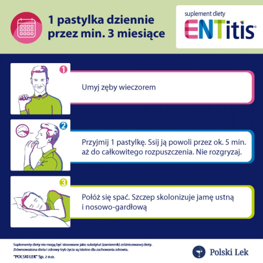 Zdjęcie produktu - 4 ENTitis do ssania miętowy, 30 pastylek