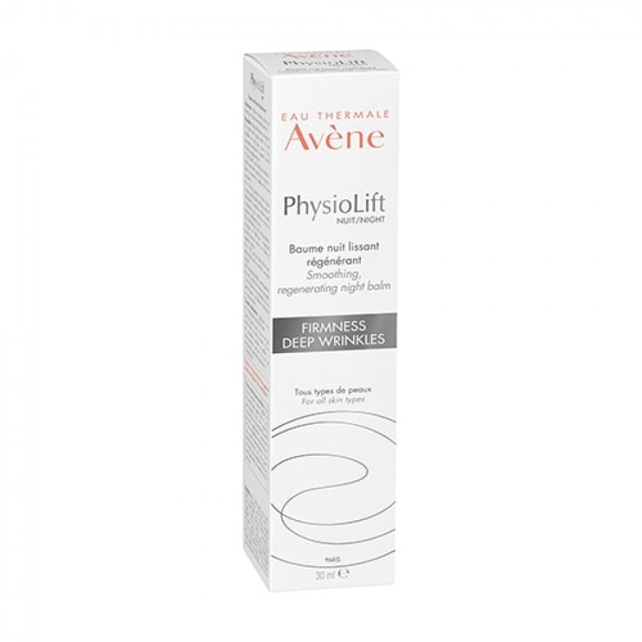 Miniaturka artykułu - #1 AVENE PHYSIOLIFT Balsam wygładzająco-regenerujący na noc, 30 ml