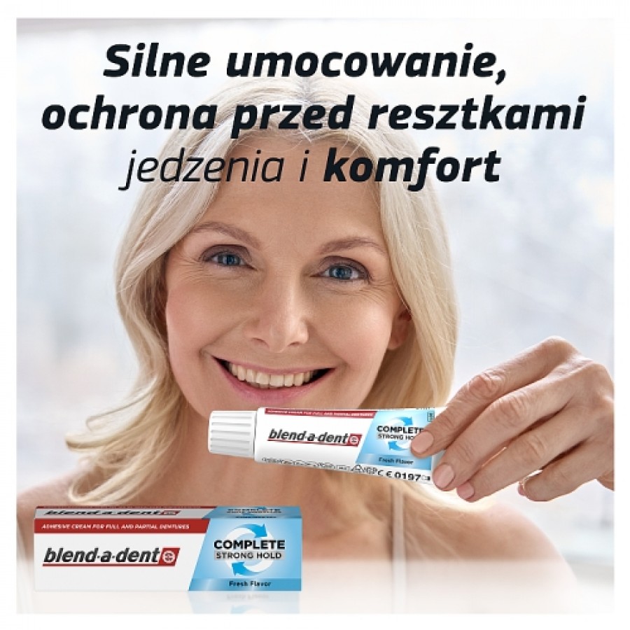 Miniaturka artykułu - #1 Blend-a-dent Complete Krem do protez, 47 g