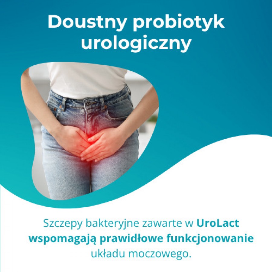 Miniaturka artykułu - #0 UroLact, 10 sasz. - suplement diety z bakteriami kwasu mlekowego