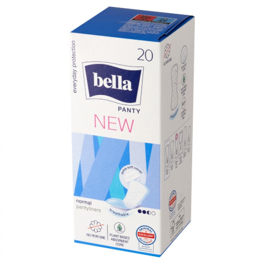 Miniaturka artykułu - #0 BELLA PANTY New Wkładki anatomiczne - 20 sztuk