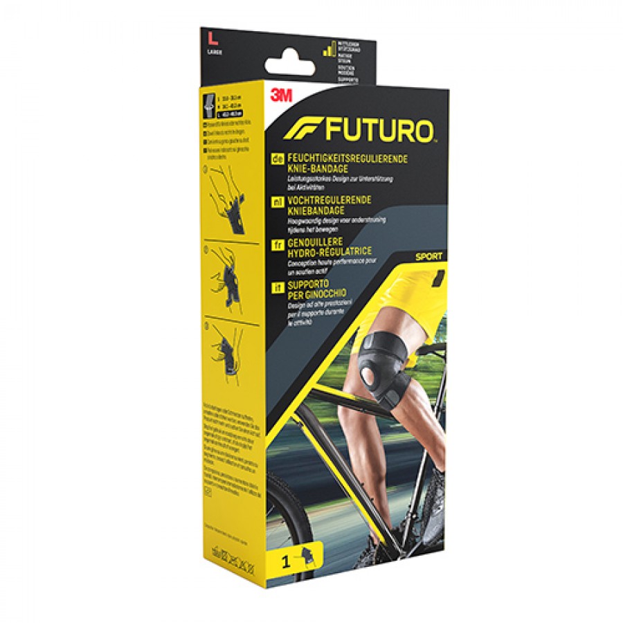 Zdjęcie produktu - 0 FUTURO SPORT Stabilizator kolana z wzmocnieniem rzepki rozmiar L, 1szt.