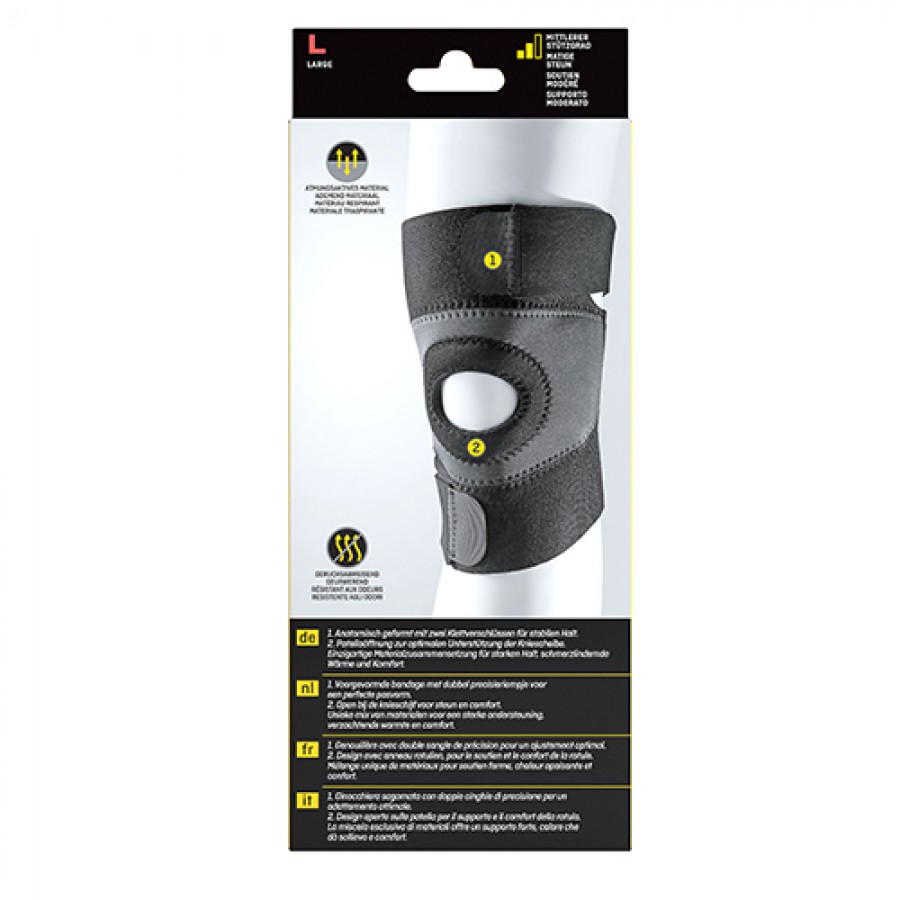 Zdjęcie produktu - 1 FUTURO SPORT Stabilizator kolana z wzmocnieniem rzepki rozmiar L, 1szt.