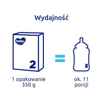 Zdjęcie produktu - 3 Bebiko Comfort 2 proszek - 350 g