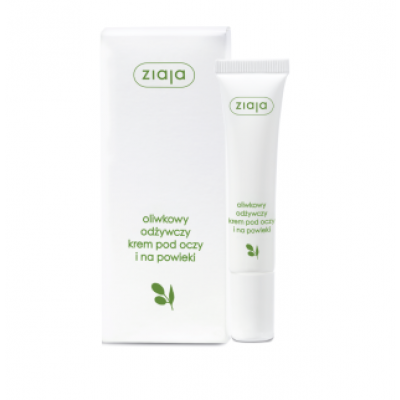 Miniaturka artykułu - #0 ZIAJA OLIWKOWY Krem pod oczy i na powieki, 15ml