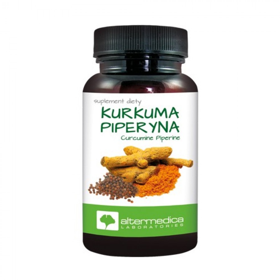 Miniaturka artykułu - #0 Alter Medica Kurkuma Piperyna, 60kaps.