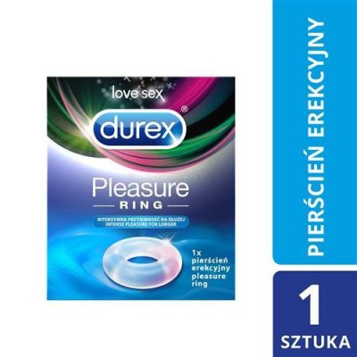 Miniaturka artykułu - #0 DUREX Pleasure Ring Pierścień erekcyjny, 1 sztuka
