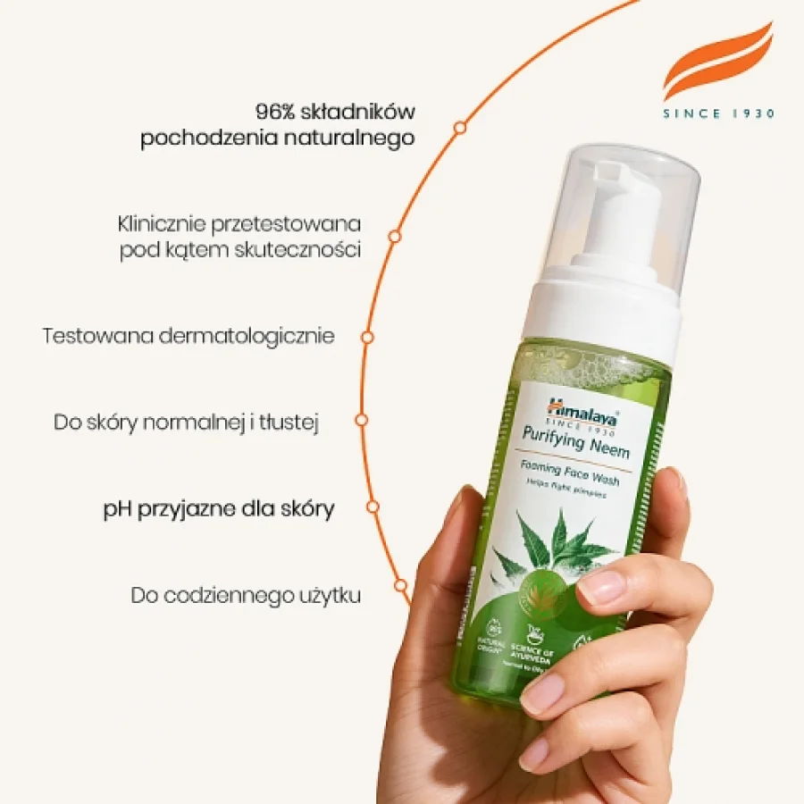 #2 – Himalaya Pianka do mycia twarzy, 150 ml