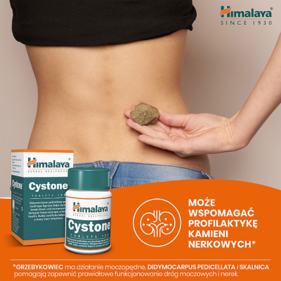 Zdjęcie produktu - 1 HIMALAYA Cystone, 100 tabletek