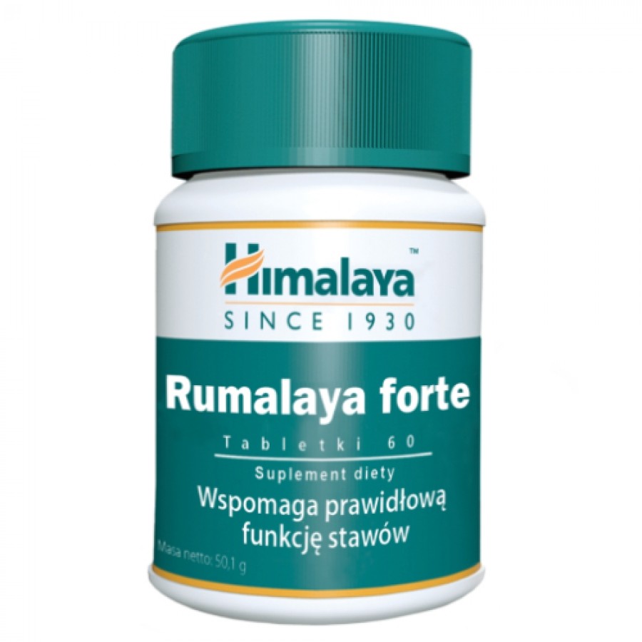 Miniaturka artykułu - #0 HIMALAYA Rumalaya Forte - 60 tabletek
