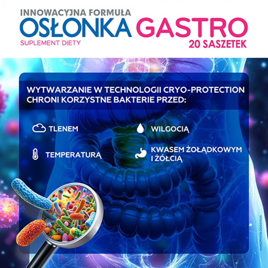 Zdjęcie produktu - 3 Osłonka Gastro - 20 saszetek