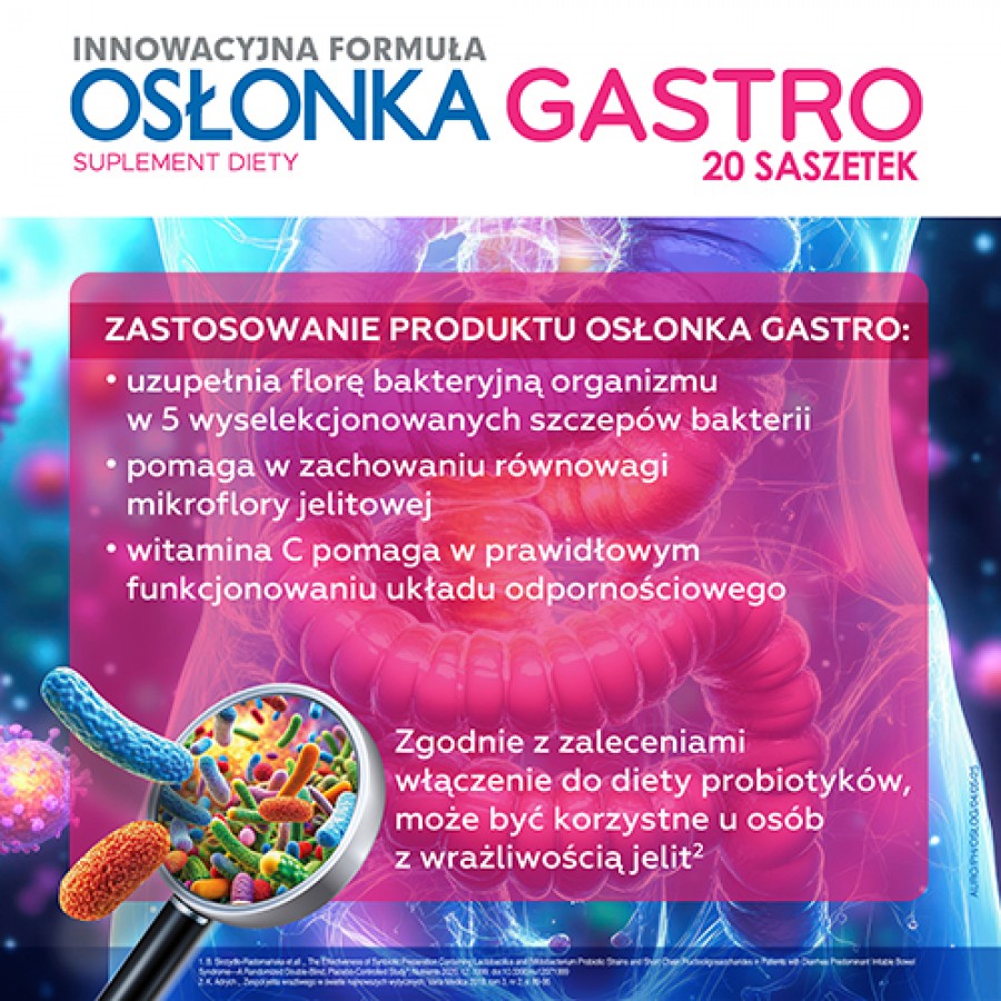 Zdjęcie produktu - 4 Osłonka Gastro - 20 saszetek