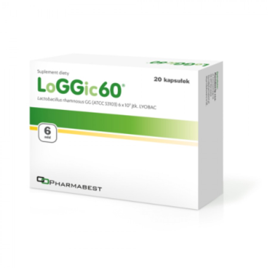 Miniaturka artykułu - #0 LoGGic60&reg;, 20 kapsułek 