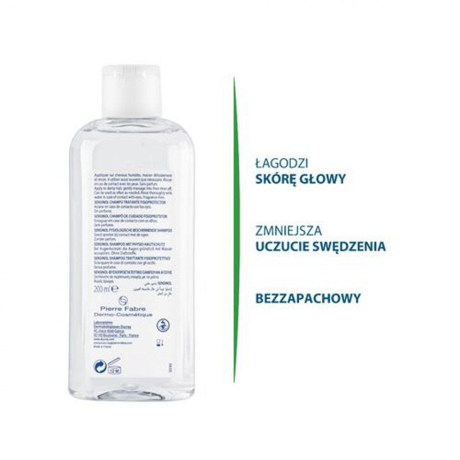 Zdjęcie produktu - 2 DUCRAY SENSINOL Szampon ochrona fizjologiczna, 200ml