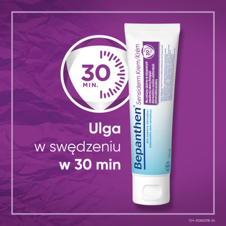 Miniaturka artykułu - #1 Bepanthen Sensiderm Krem, 50 g