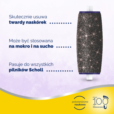 Miniaturka artykułu - #0 SCHOLL Velvet Smooth Wet & dry Wymienne głowice - 2 sztuki 