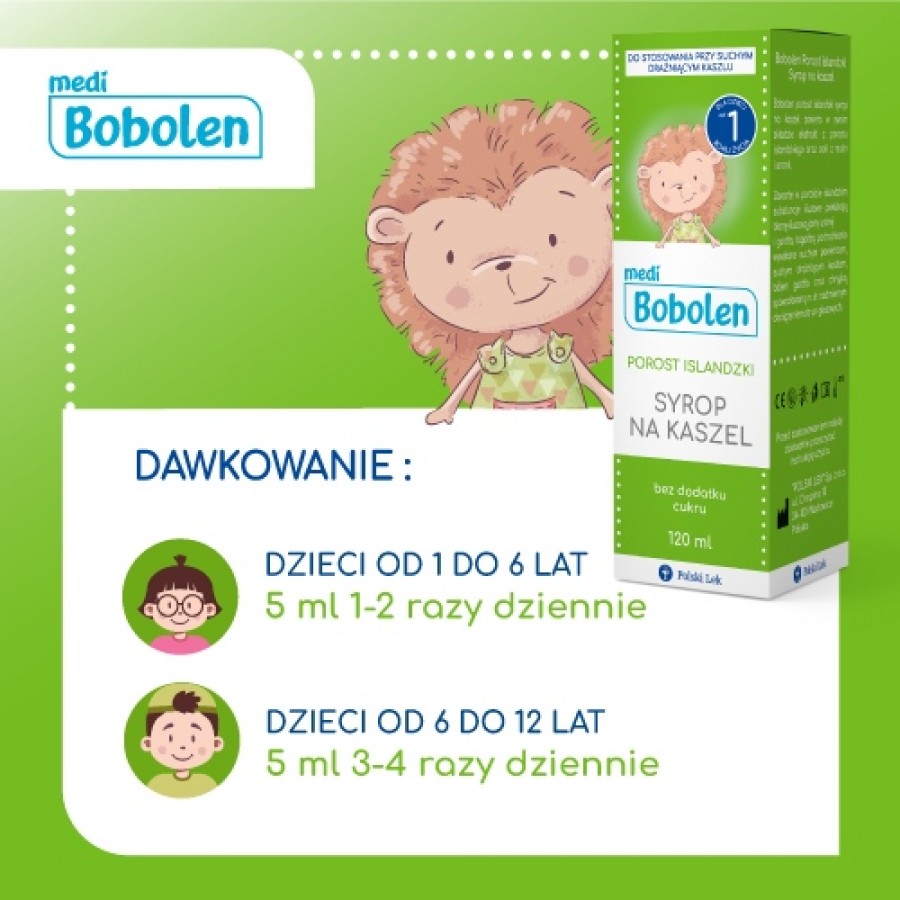#3 – Bobolen porost islandzki syrop, 120 ml