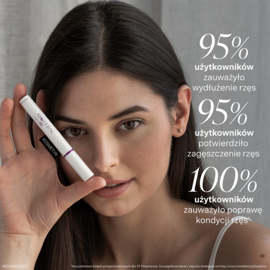 Zdjęcie produktu - 3 Biotebal rzęsy XXL Serum pobudzające wzrost rzęs, 3 ml