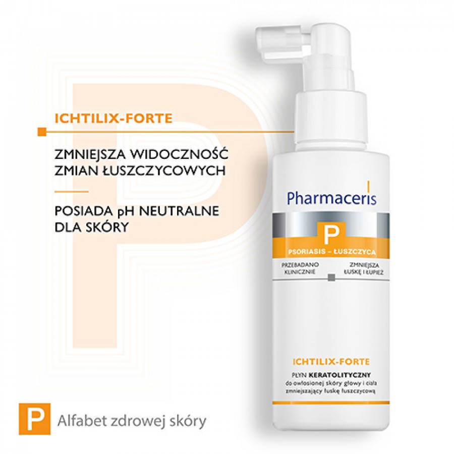 Zdjęcie produktu - 3 PHARMACERIS P ICHTILIX FORTE Płyn keratolityczny, 125ml